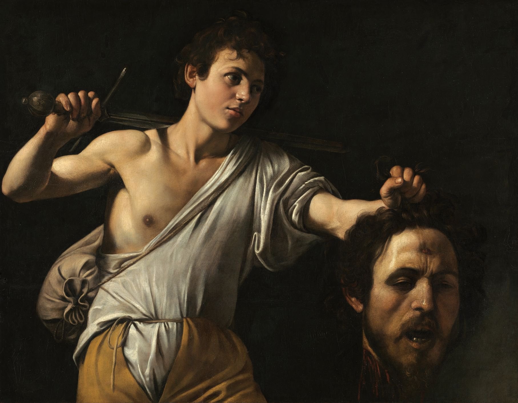 David and Goliath Caravaggio